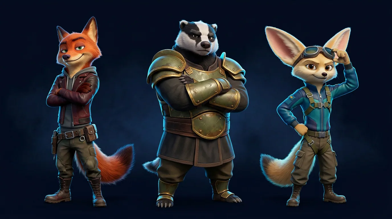 Imagem principal do projeto Character & Games